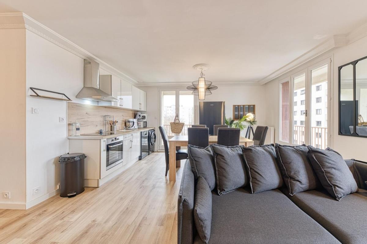 Magnificent Apartment, 4 Bedrooms, Fiber Wifi Grenoble Exterior foto