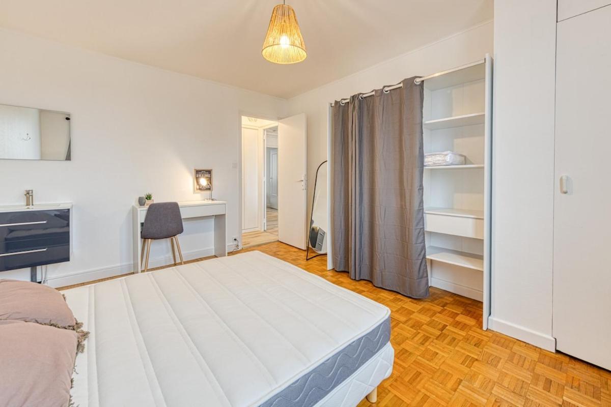 Magnificent Apartment, 4 Bedrooms, Fiber Wifi Grenoble Exterior foto