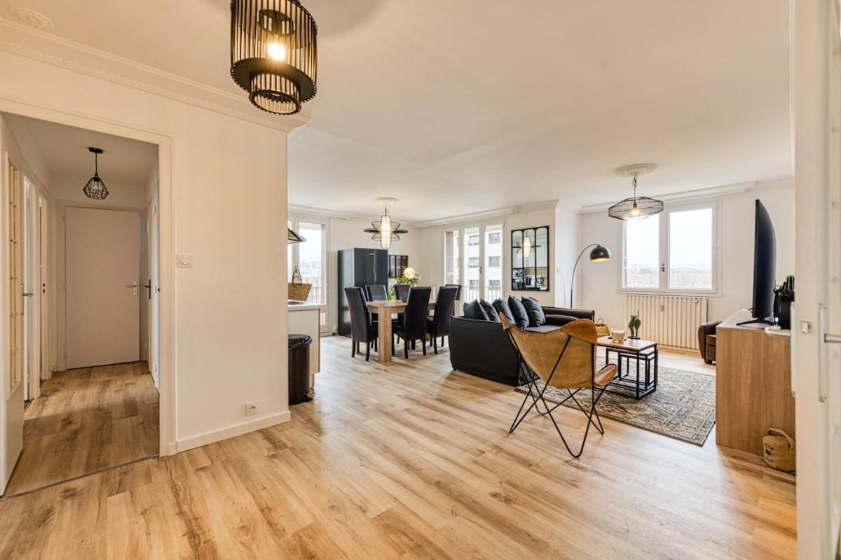 Magnificent Apartment, 4 Bedrooms, Fiber Wifi Grenoble Exterior foto