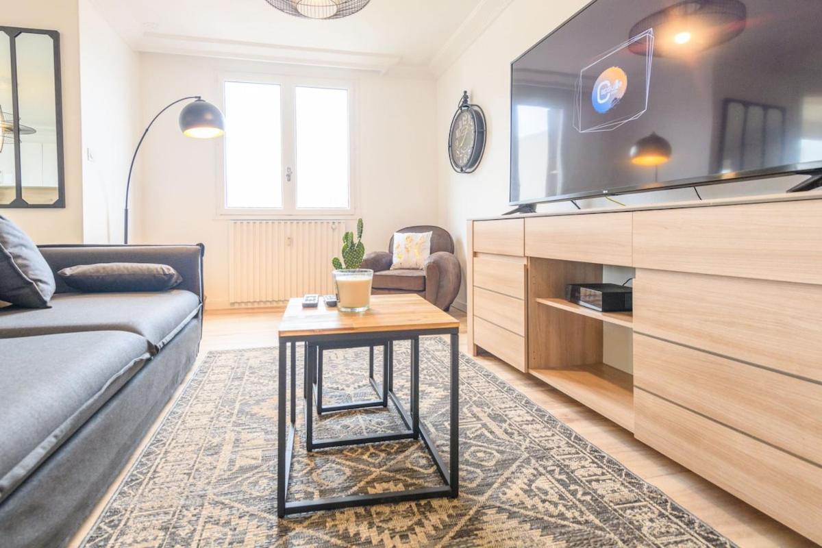 Magnificent Apartment, 4 Bedrooms, Fiber Wifi Grenoble Exterior foto